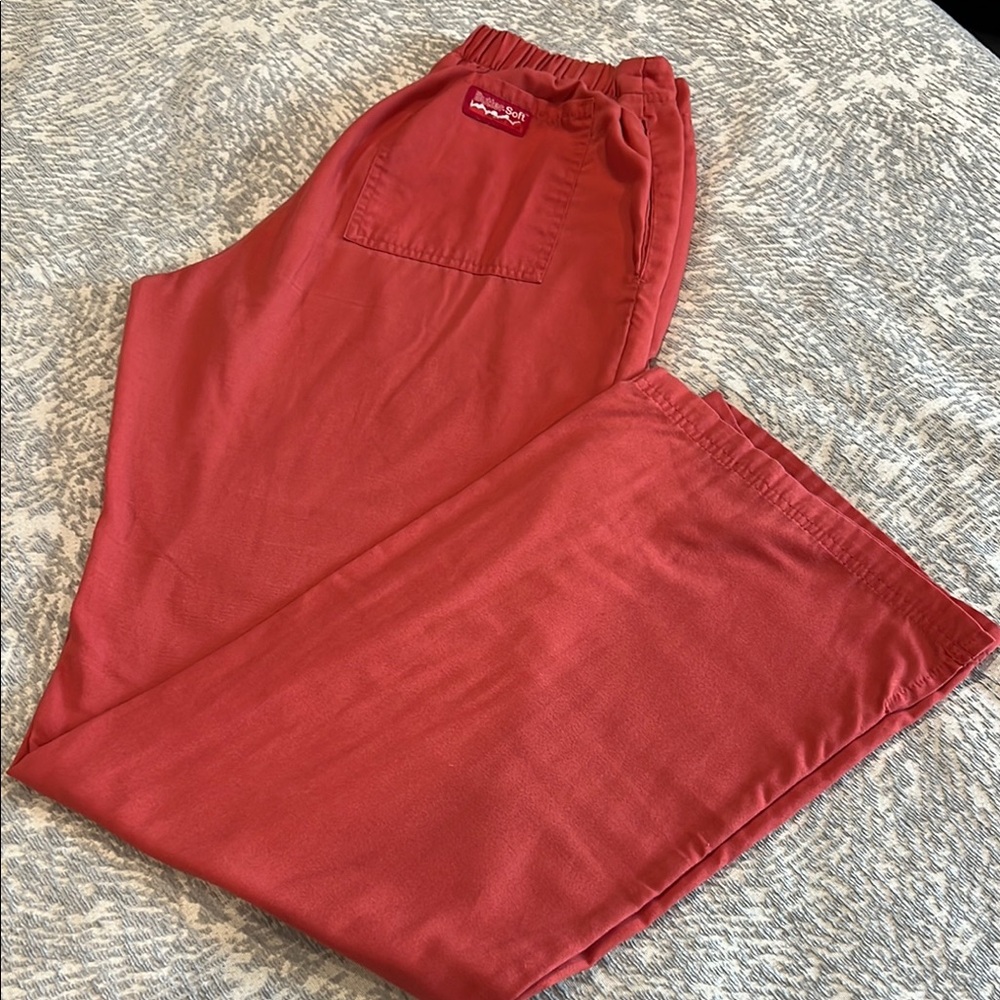 Scrubs byUA butter soft scrub pants. Burnt orange color. MT
